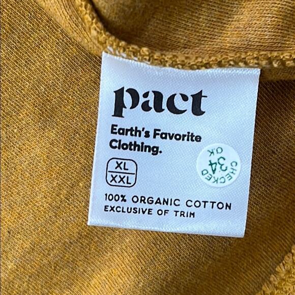 NEW PACT XL/XXL 100% Organic Cotton Airplane Cardigan Sweater Womens Open Front - Picture 8 of 11